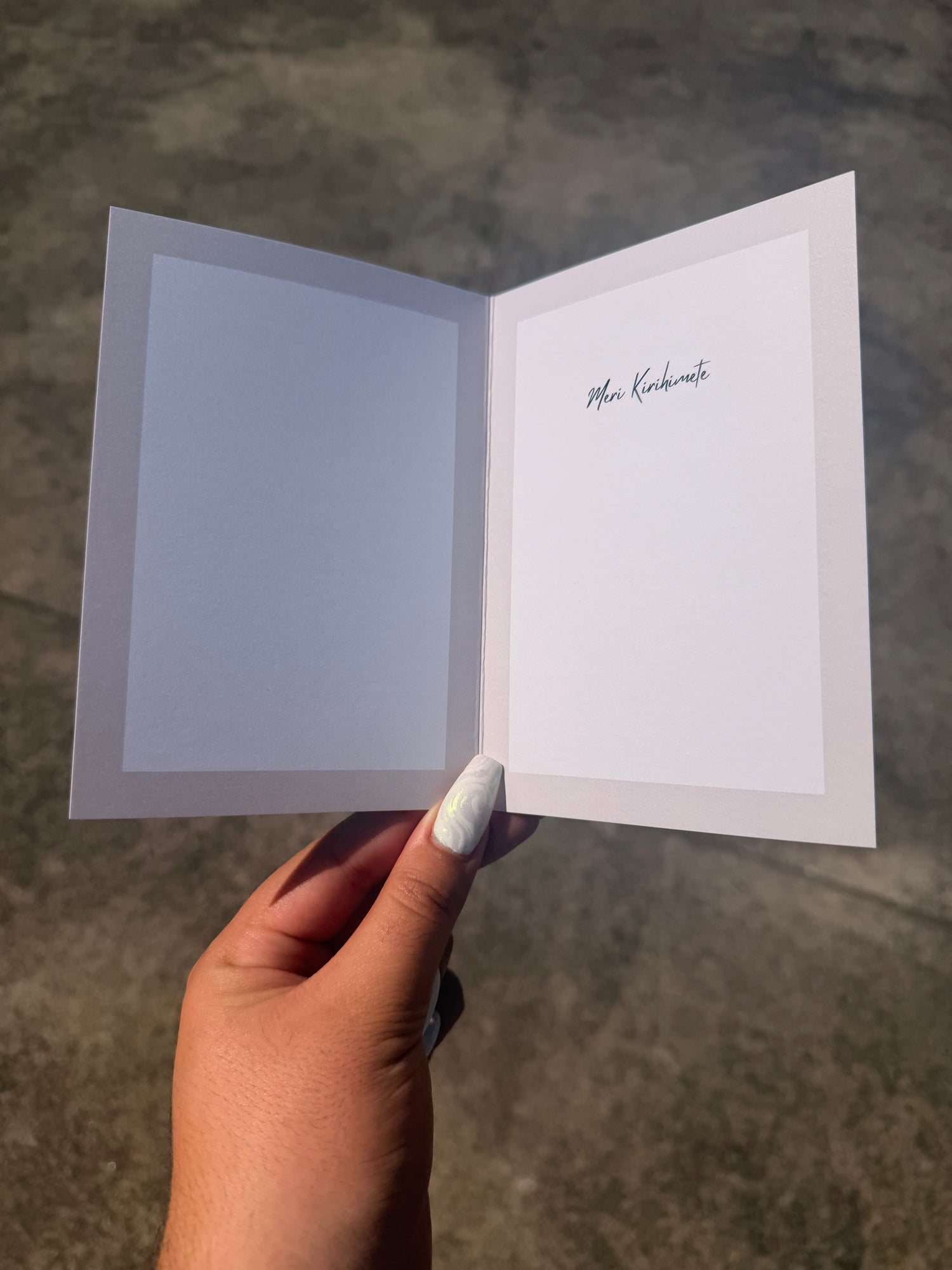 Meri Kirihimete Card