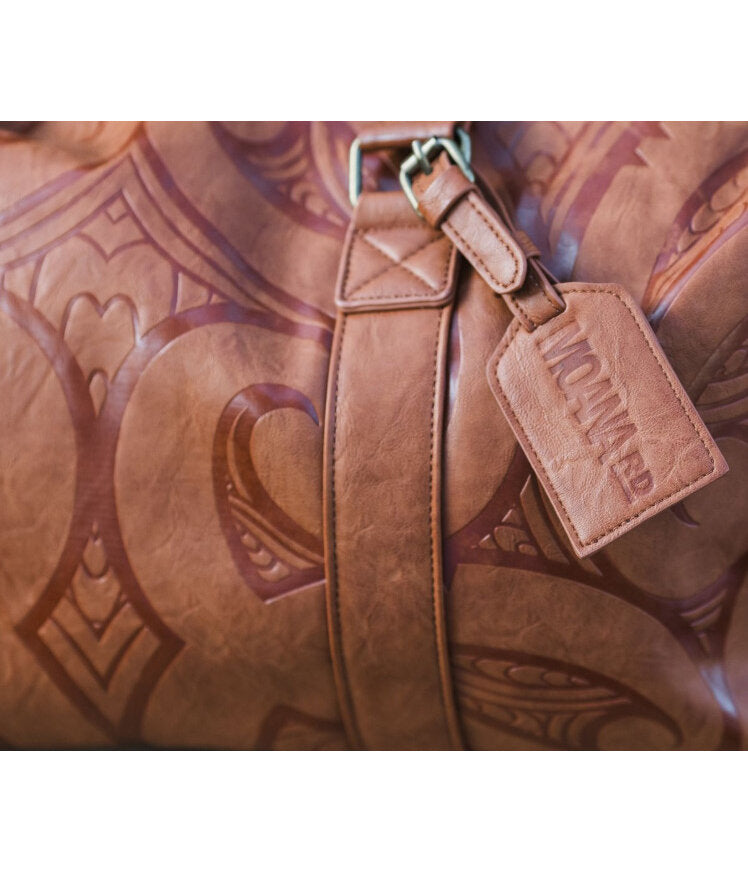 Brown Overnighter Bag- Moana Rd