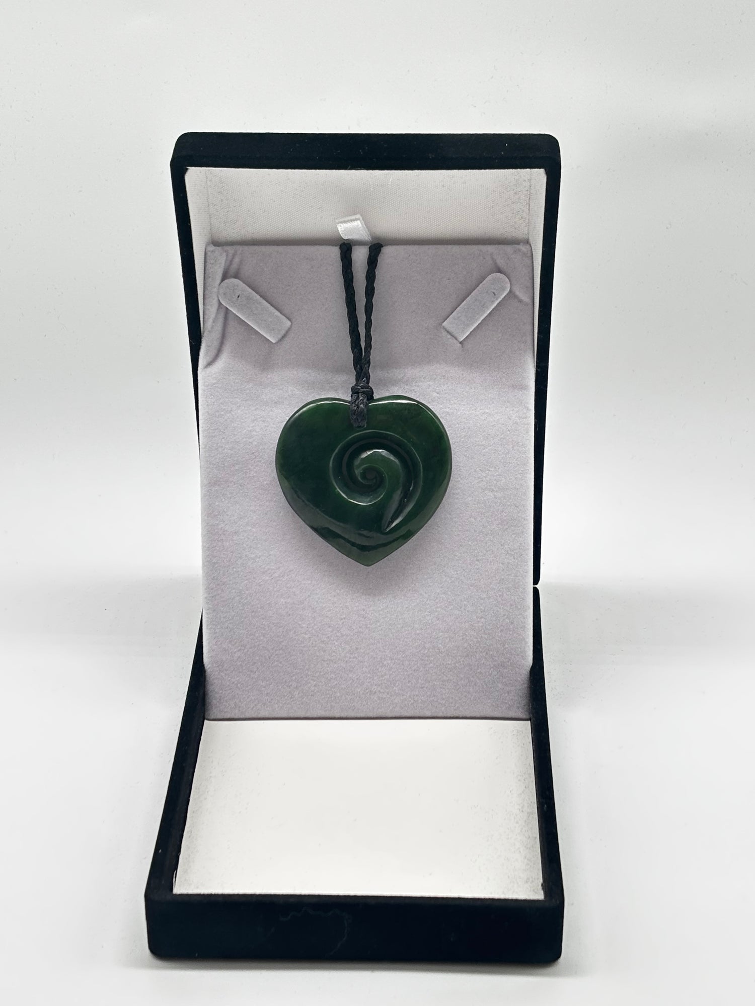 Koru Heart Pounamu Necklace