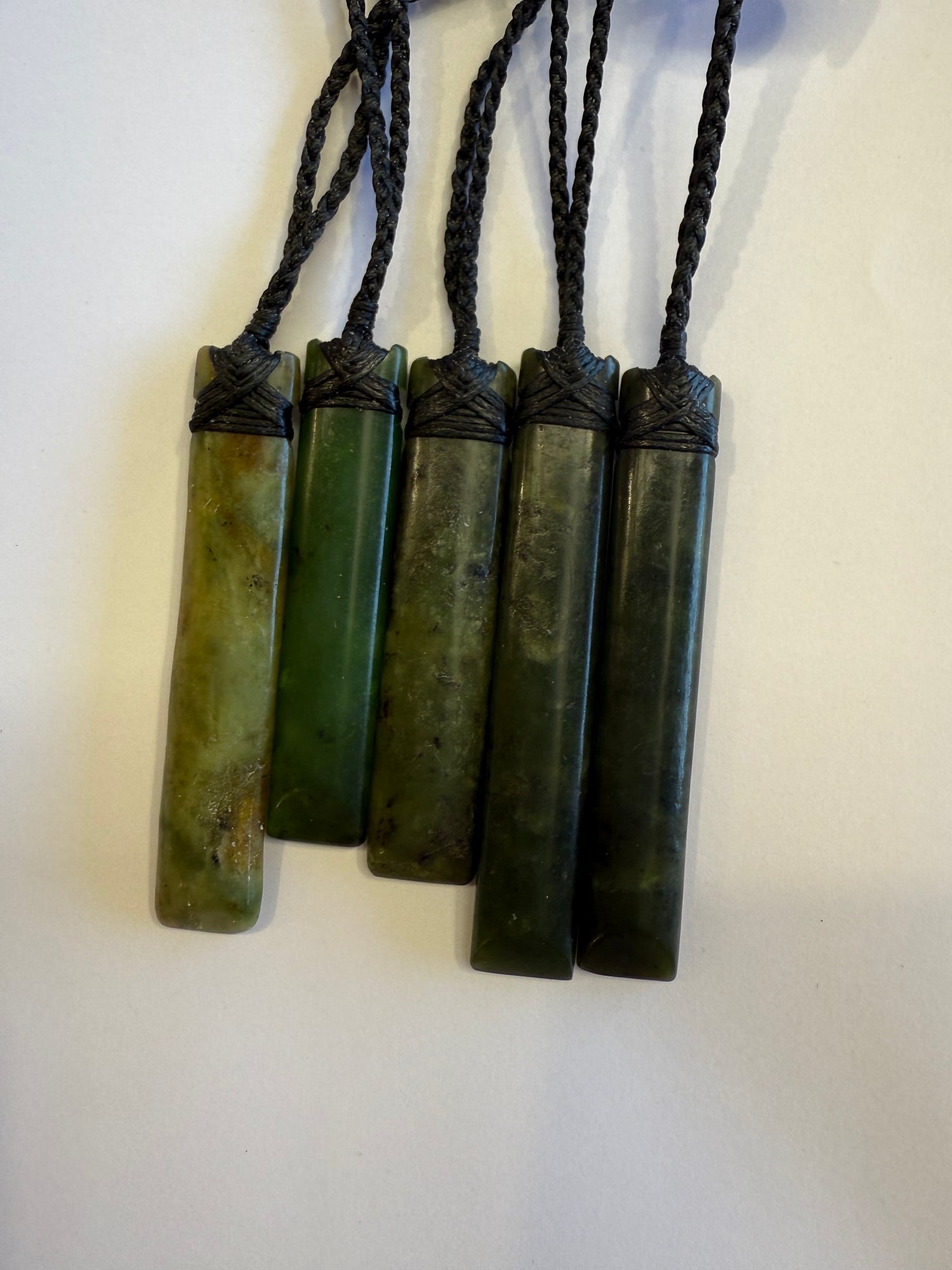 Small Toki Pounamu Necklaces