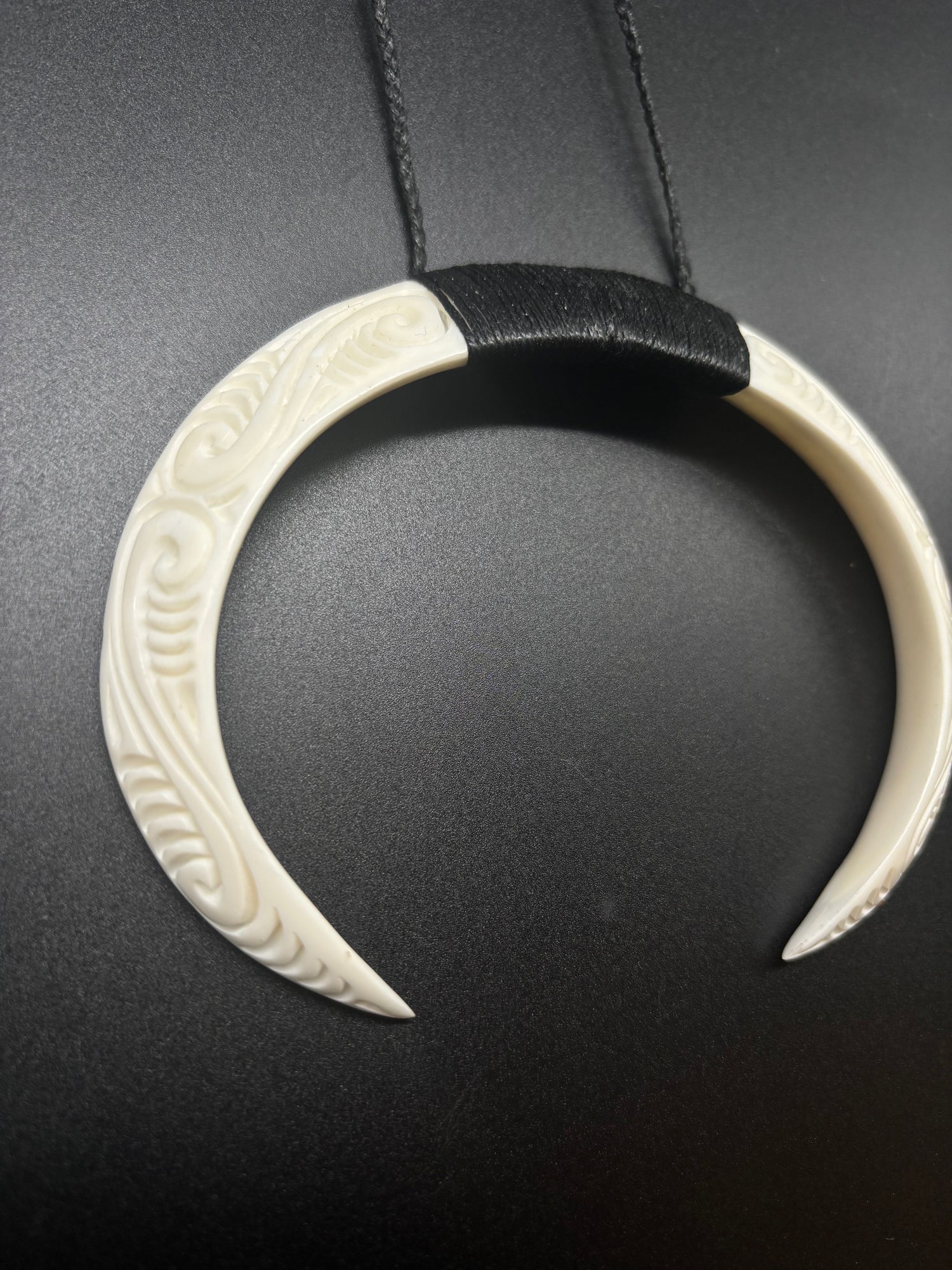 Bone Tusk Necklace