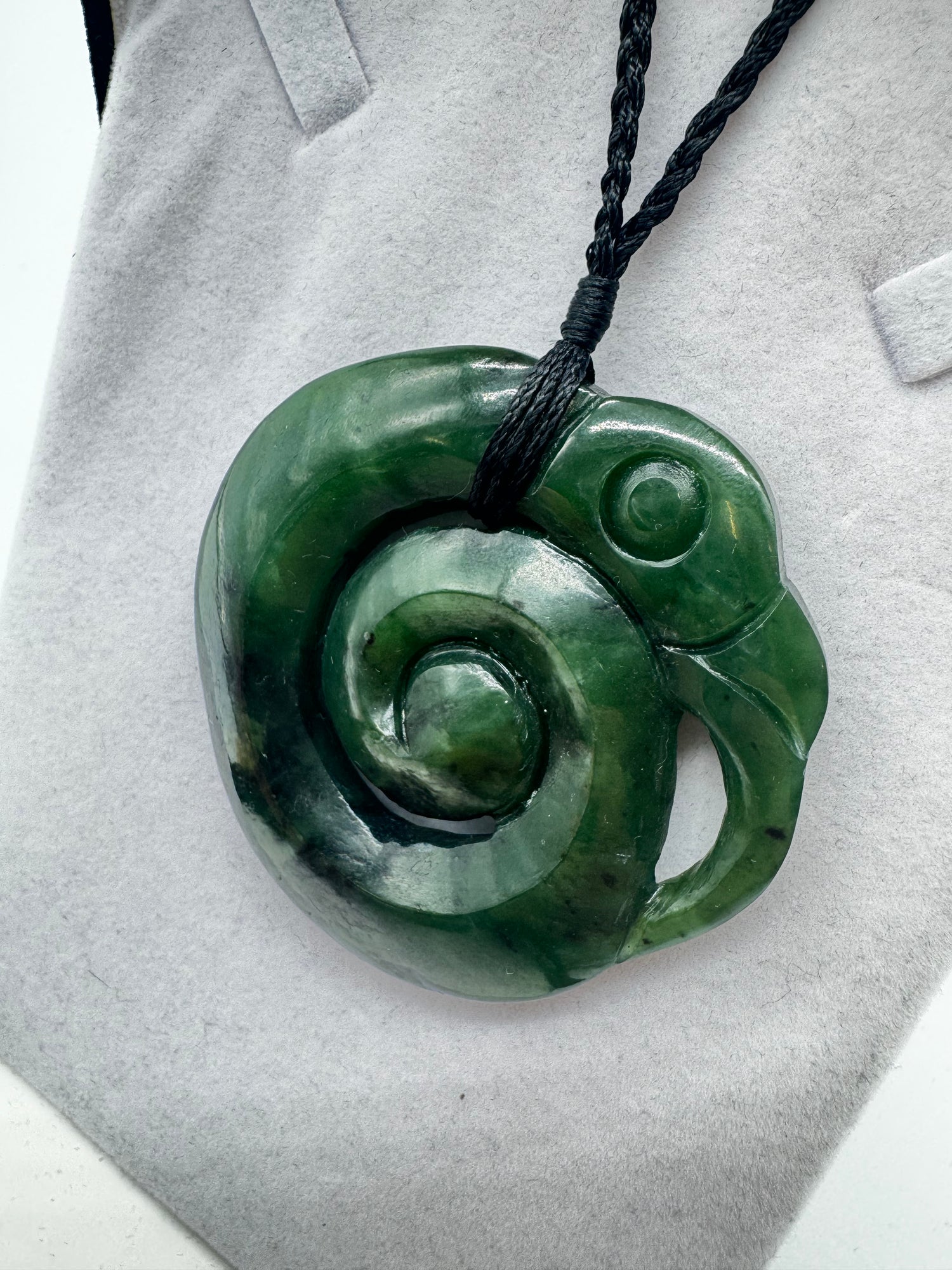 Manaia Koru Pounamu Necklace