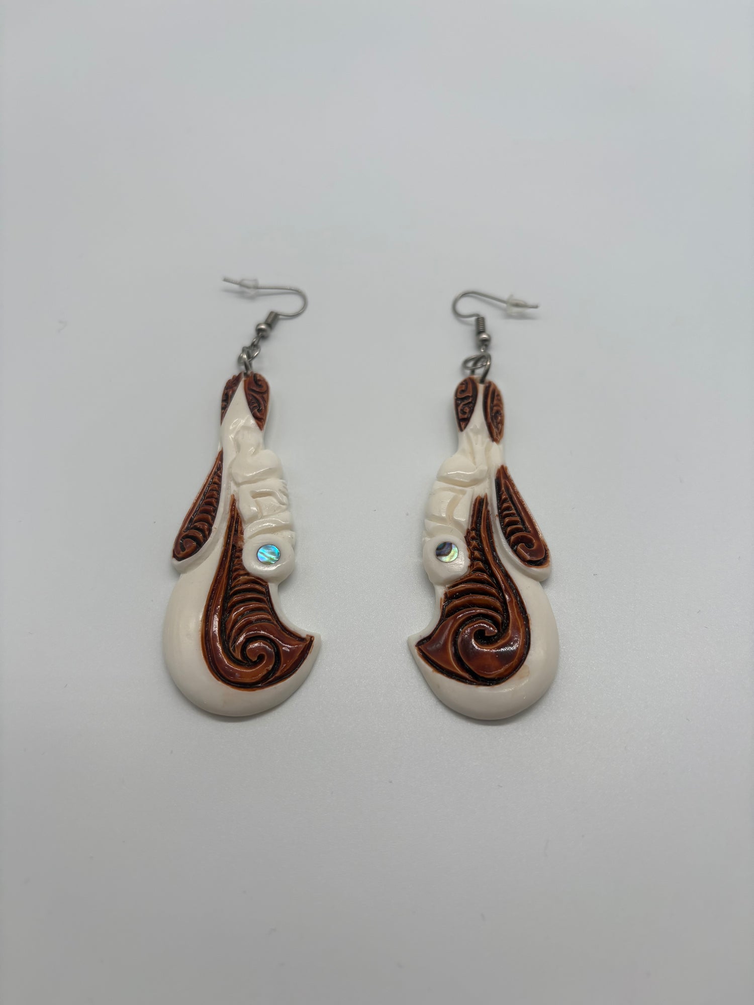 Intricate Bone Earrings