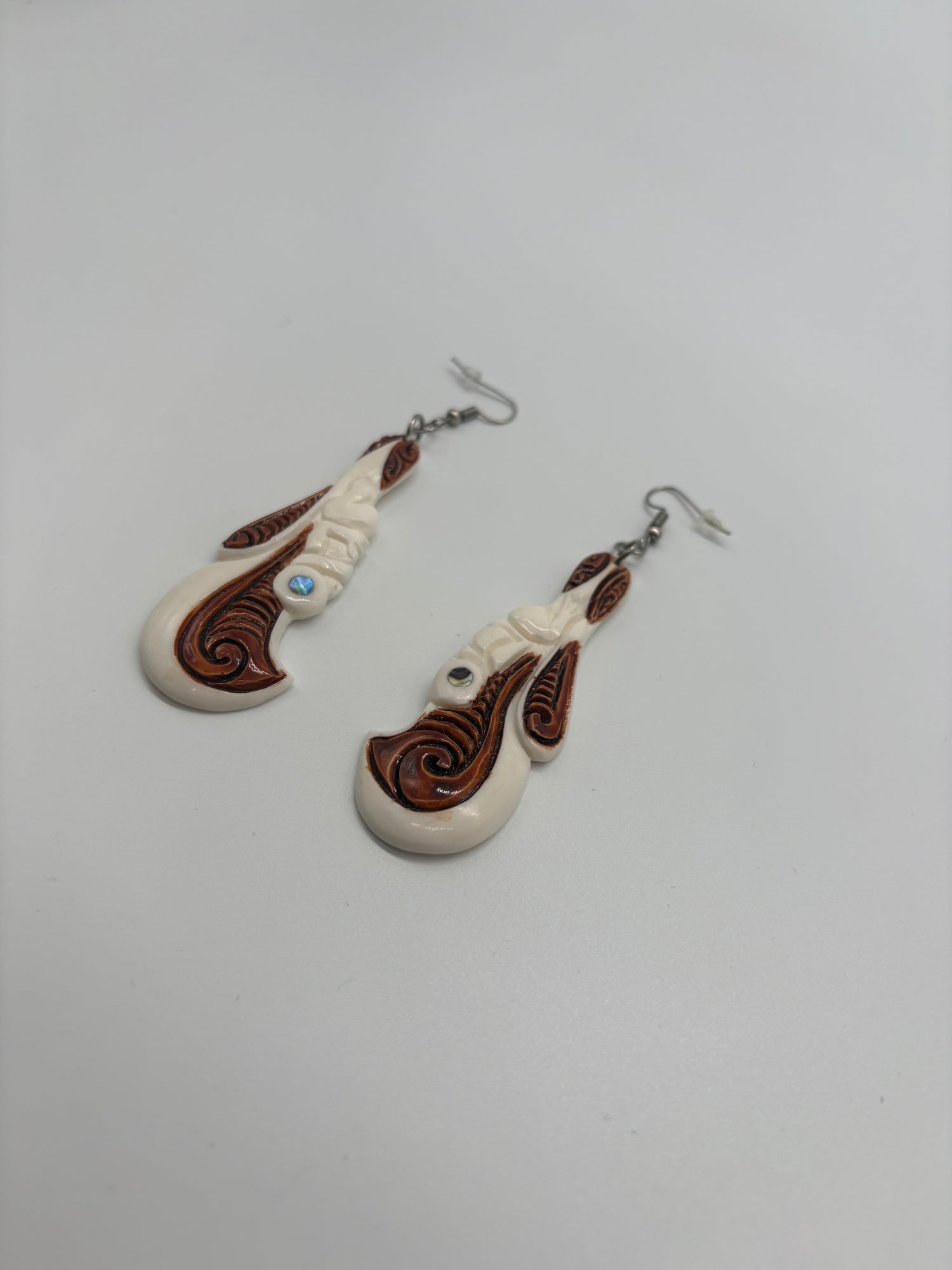 Intricate Bone Earrings