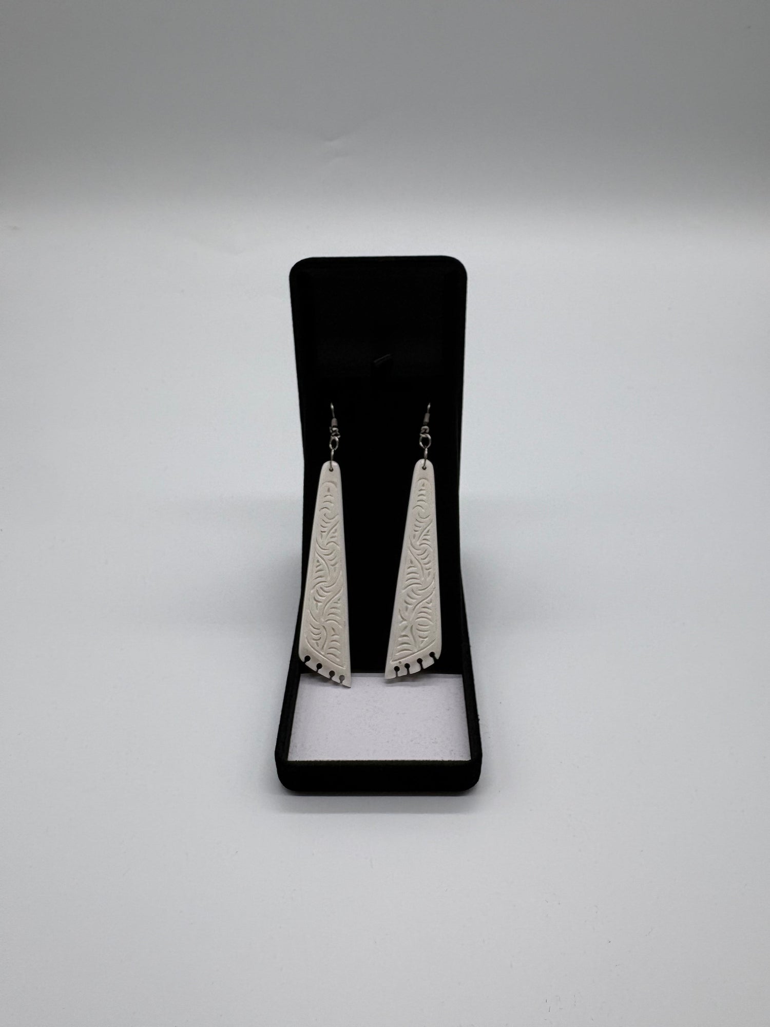Intricate Bone Earrings
