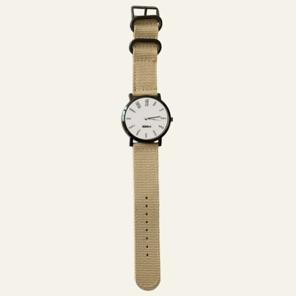 Te Reo Māori Watch - Tan