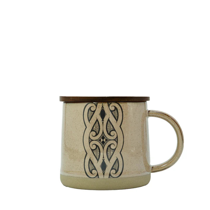 Brown Glazed Ceramic Mug - Moana Rd