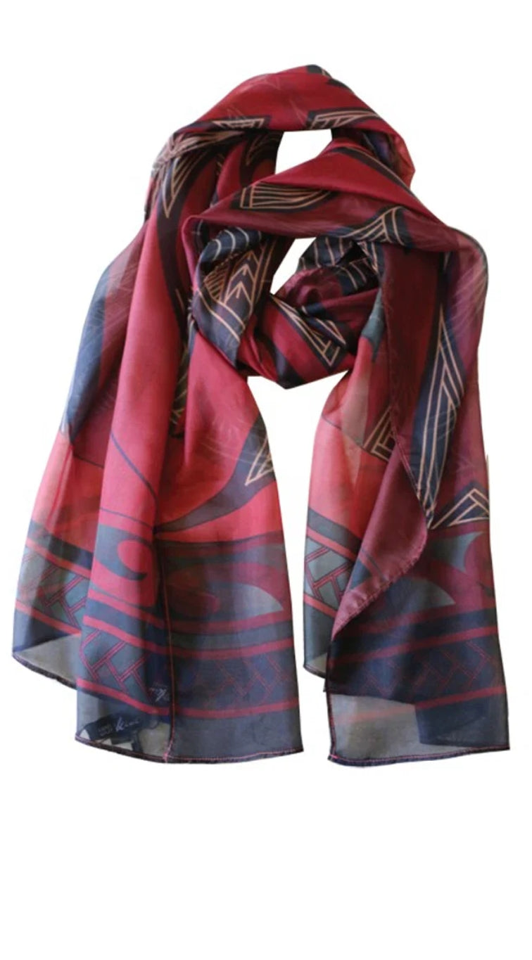 Kowhaiwhai Earth Scarf