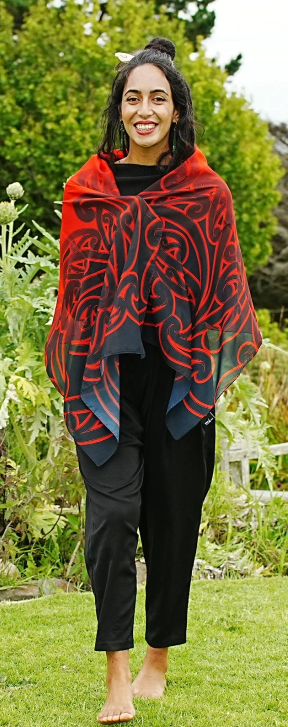 Moana Red Scarf