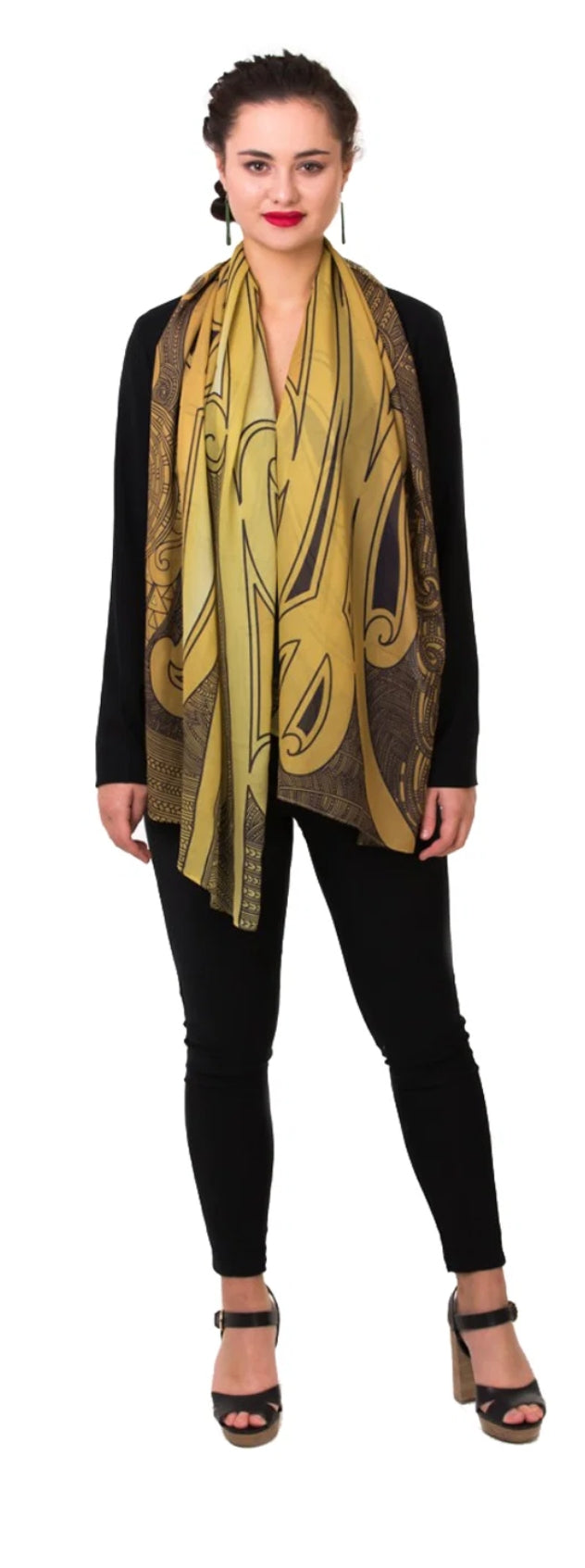 Nanaiore Gold Scarf