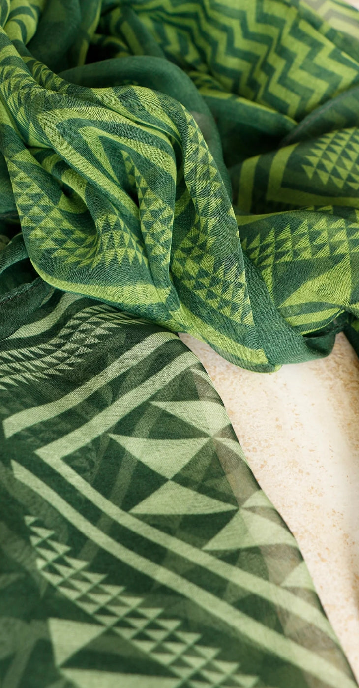 Niho Olive Scarf