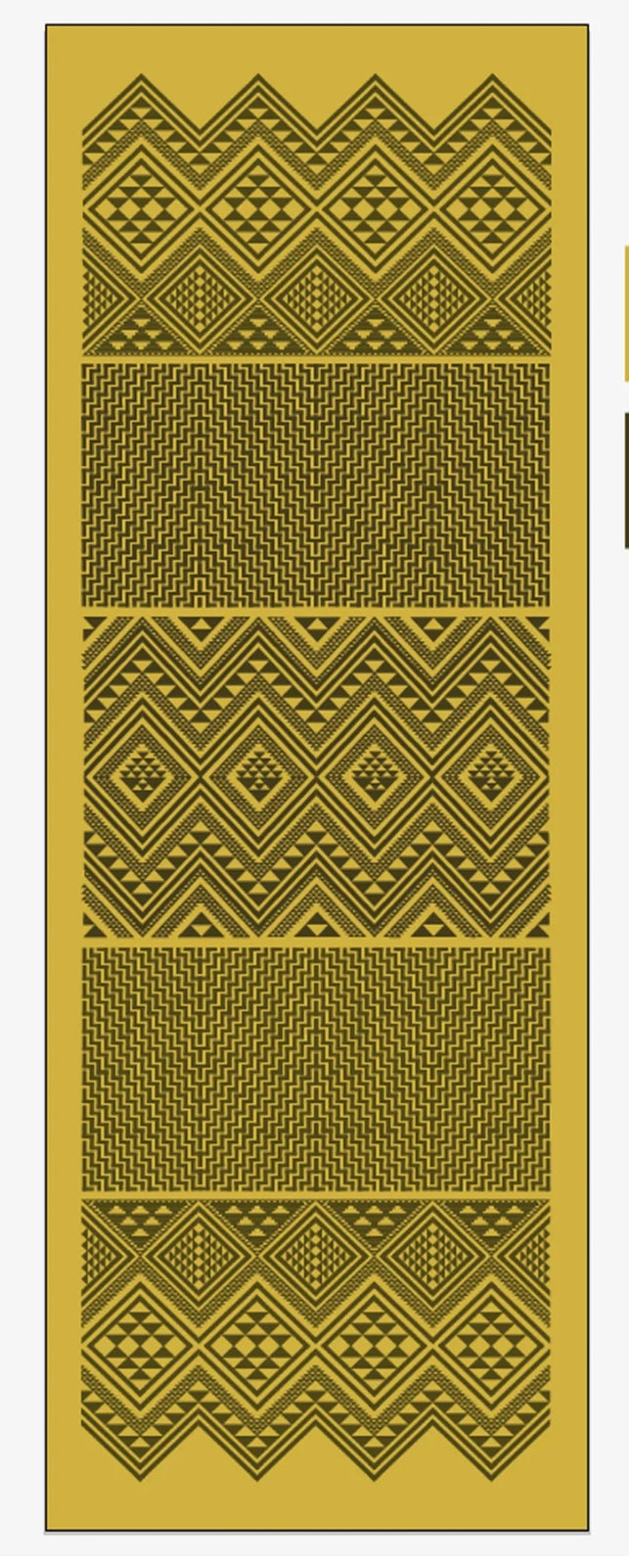 Niho Yellow Scarf