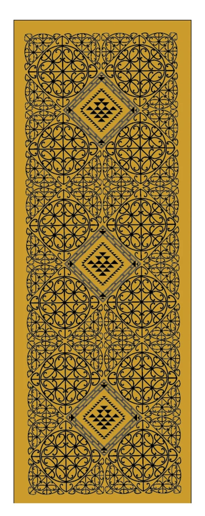 Putiputi Yellow Gold Scarf