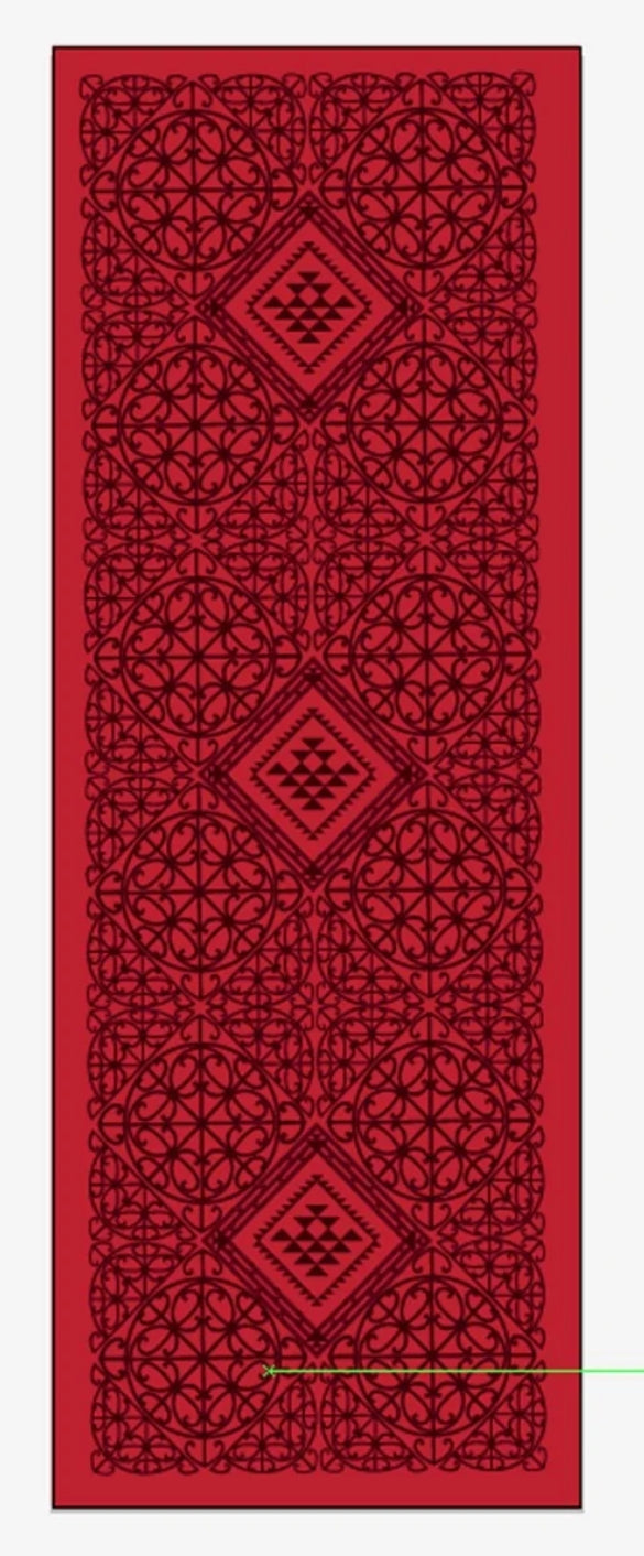 Putiputi Red Scarf