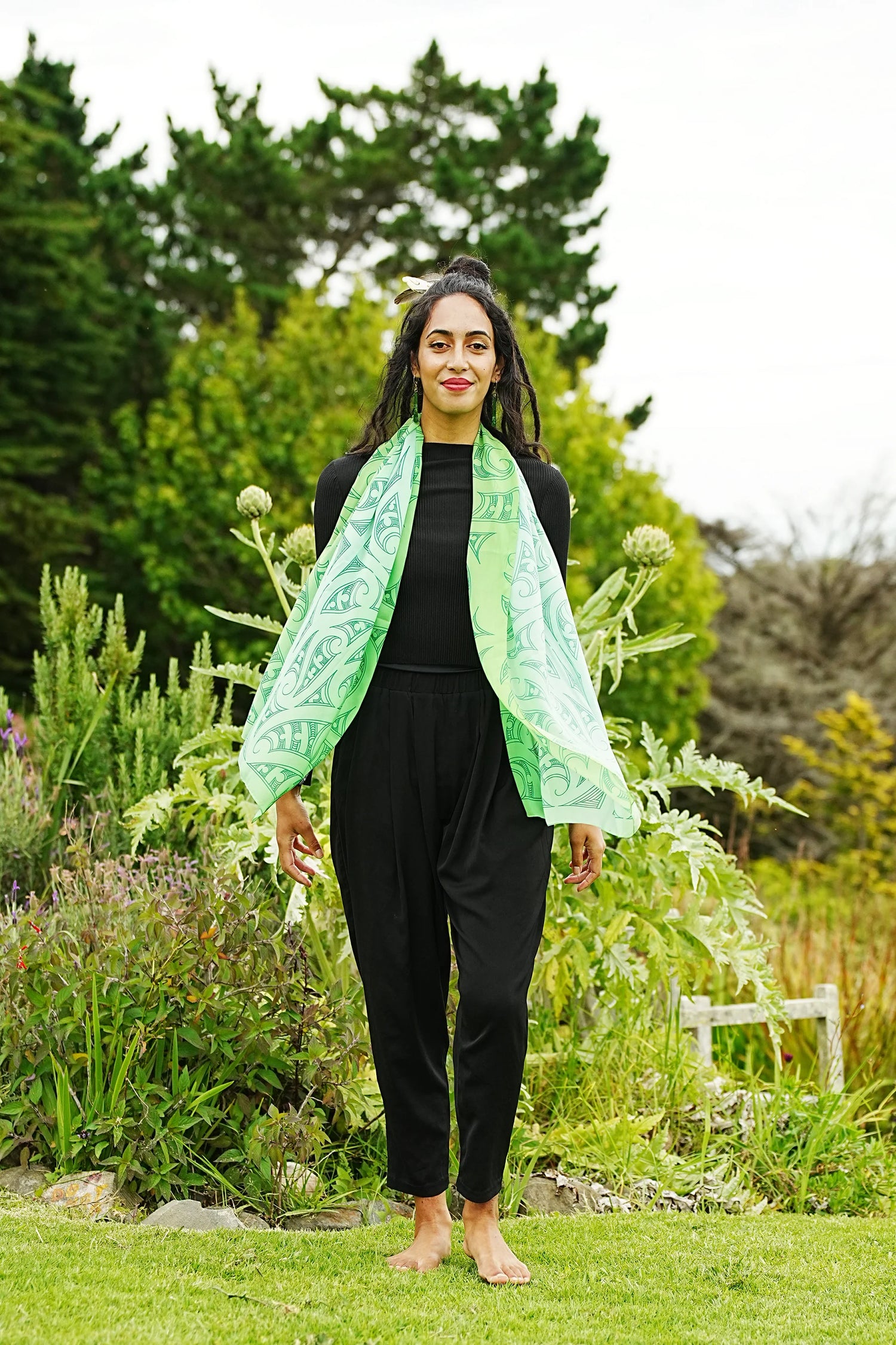 Scarf- Koru Jade