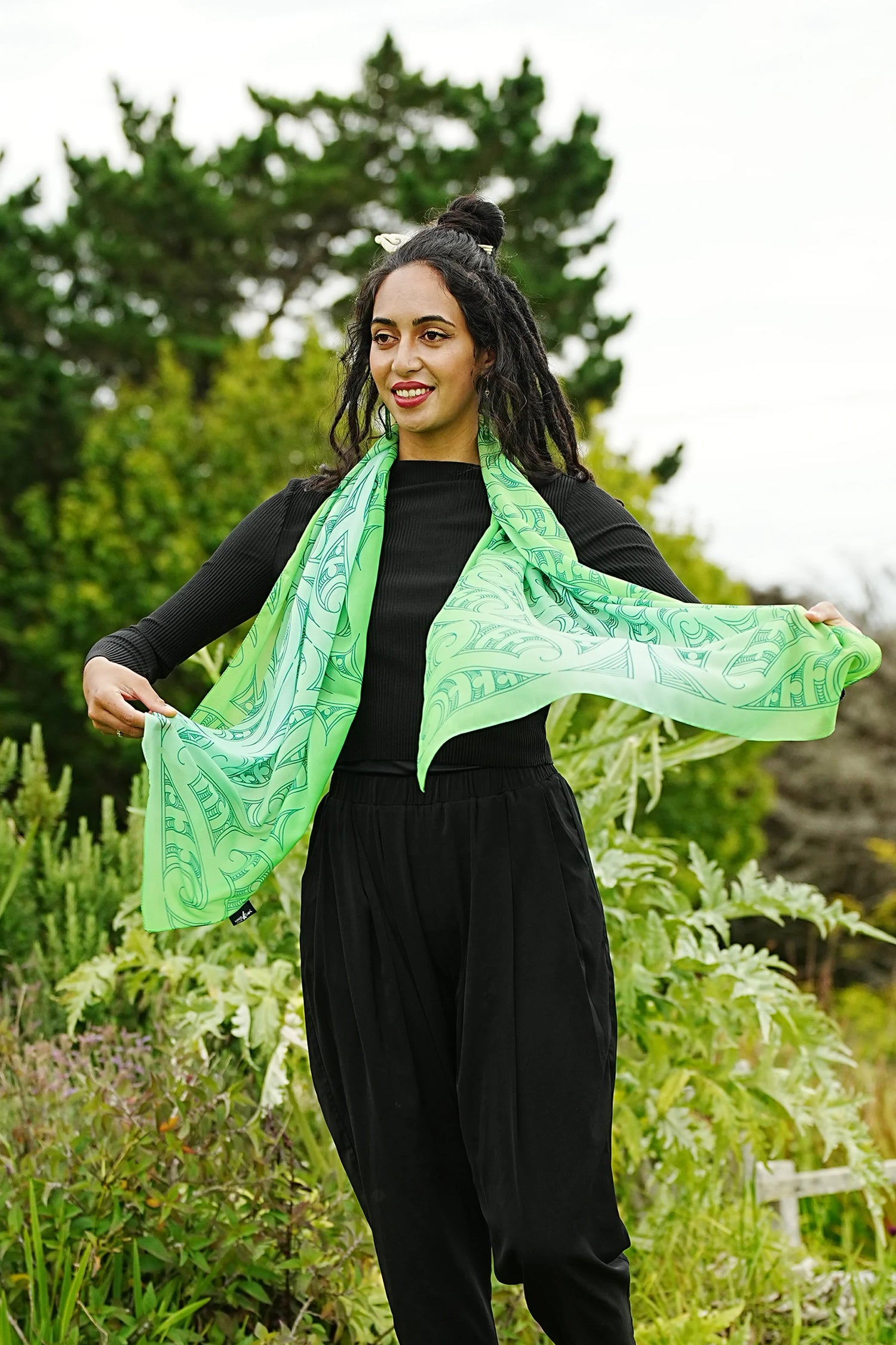 Scarf- Koru Jade