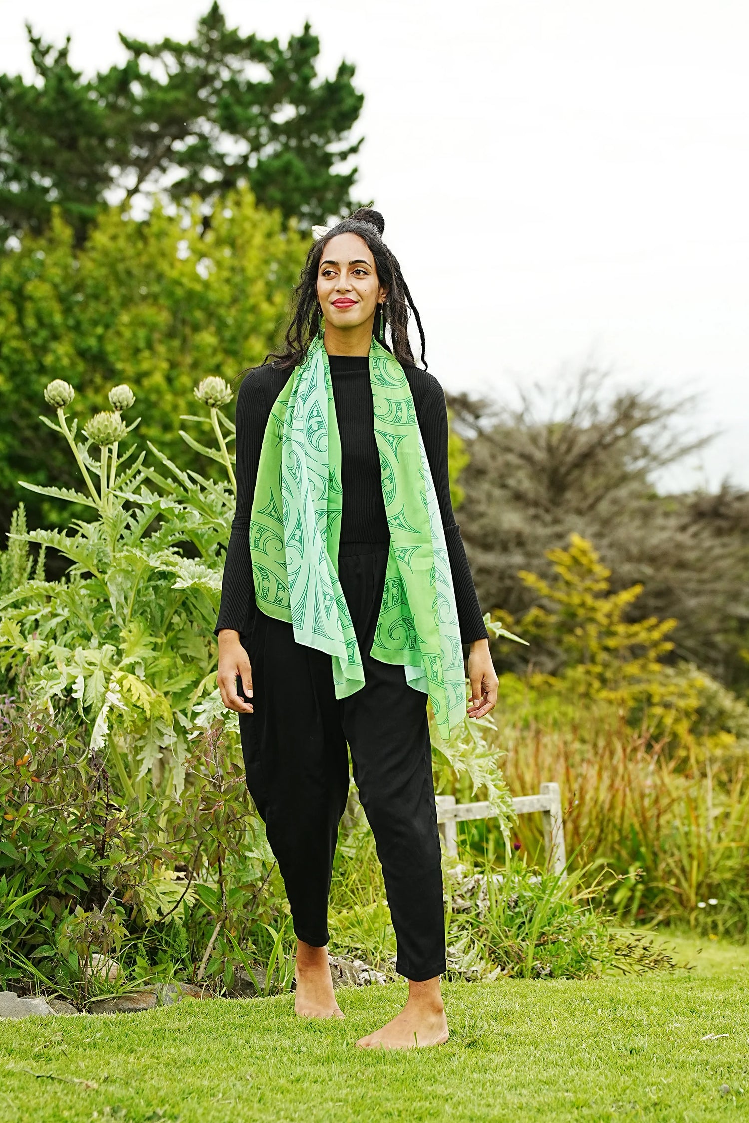 Scarf- Koru Jade