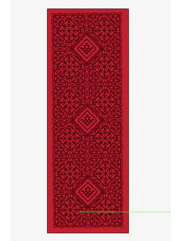 Scarf- Putiputi Red