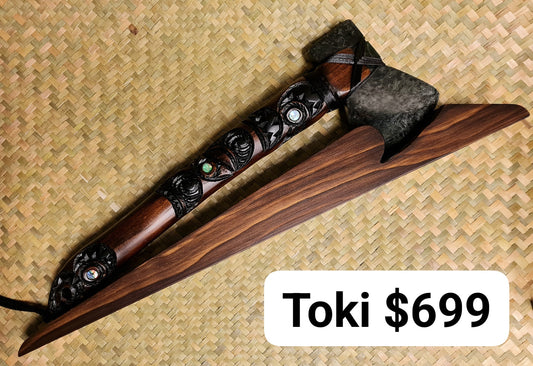 Toki - Pounamu and Wood