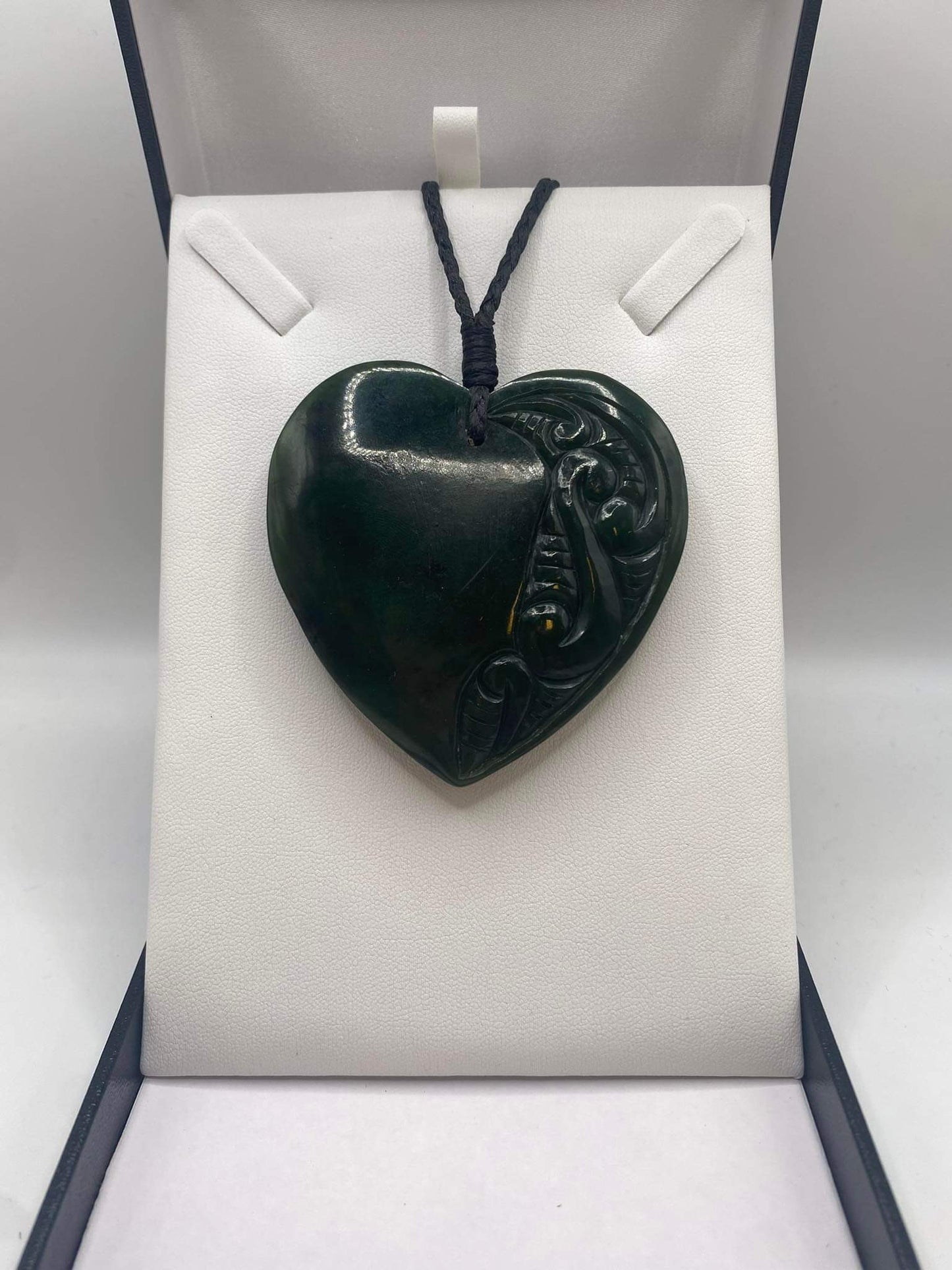 Engraved Heart Pounamu Necklace