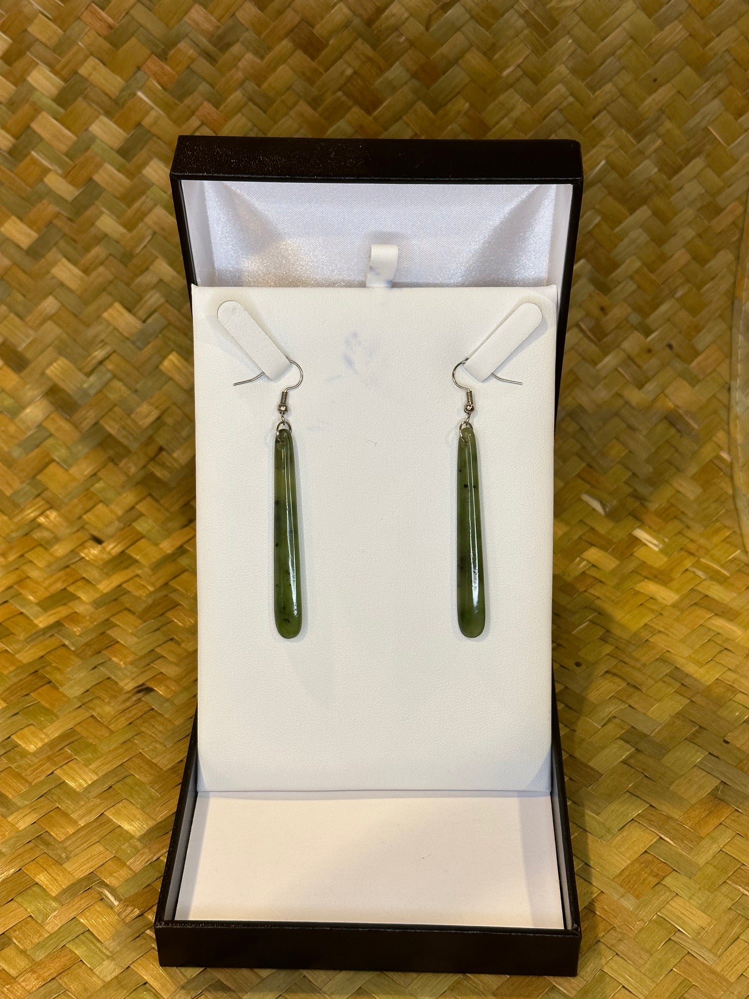 Roimata Pounamu Earrings