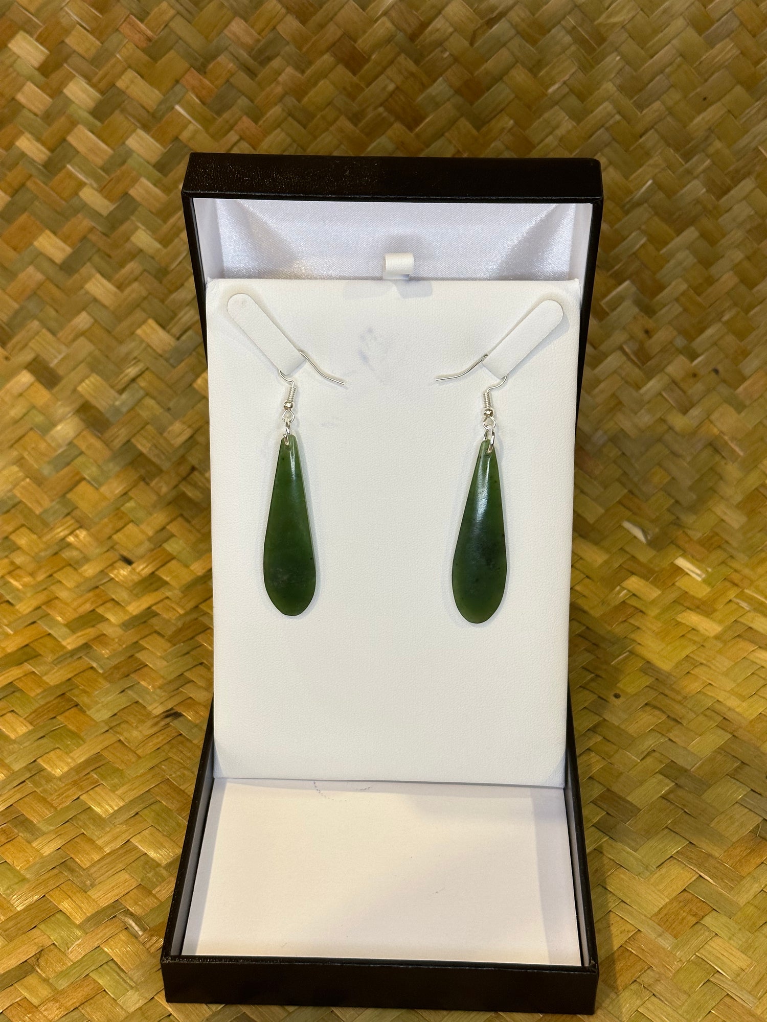 Roimata Pounamu Earrings