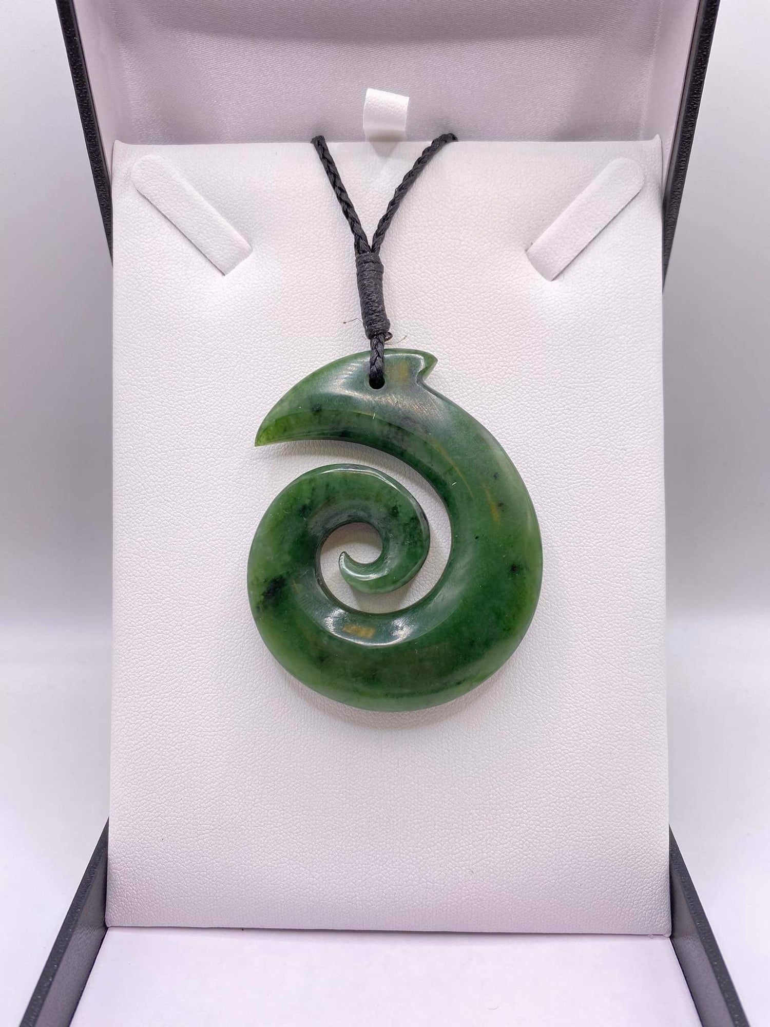 Hei Matau Koru Pounamu Necklace